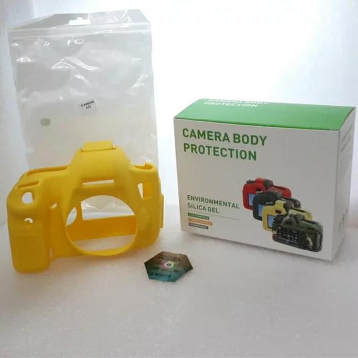 Jual Silicone Case Karet Rubber Body For Camera 6D Kuning | Shopee ...