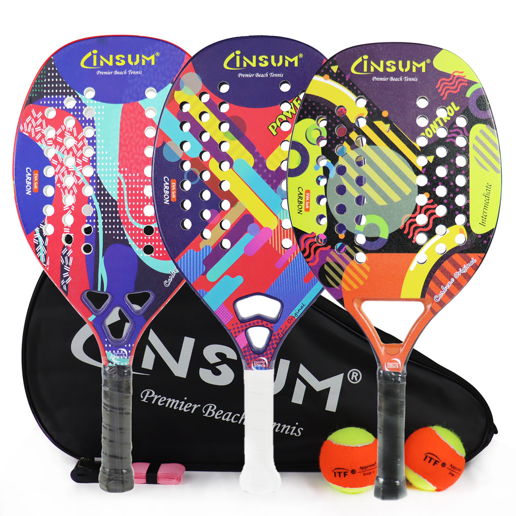 Jual Insum Beach Tennis Racket Surface Frosted Treatment With Precision ...