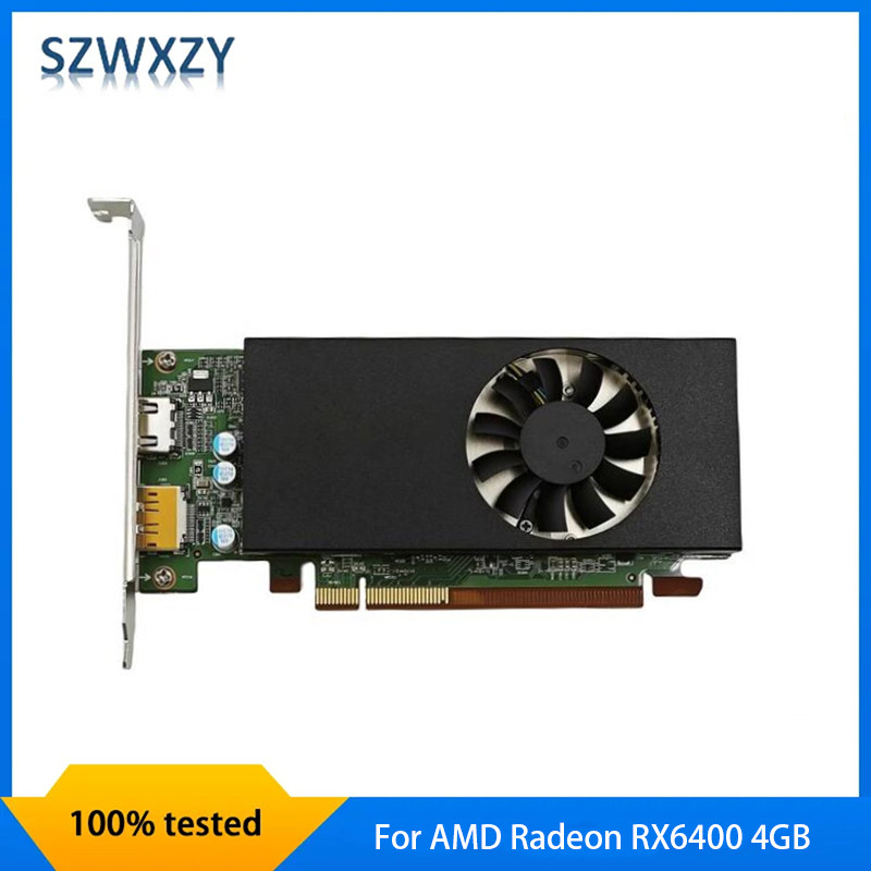 Jual For AMD Radeon RX6400 4GB Gaming Desktop Computer Discrete ...