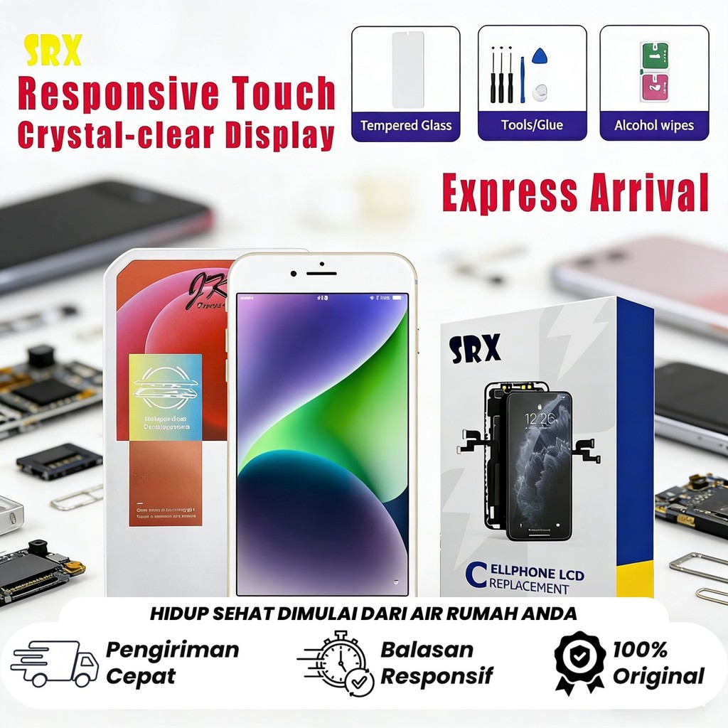Jual LCD IP 7 Plus Fullset LCD Touchscreen Original / LCD IPHONE 7 PLUS ...