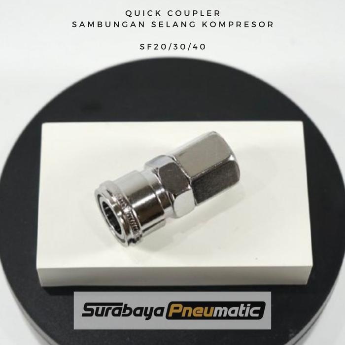 Jual QUICK COUPLER - SF 40 - Sambungan selang Kompresor SF 40 | Shopee ...