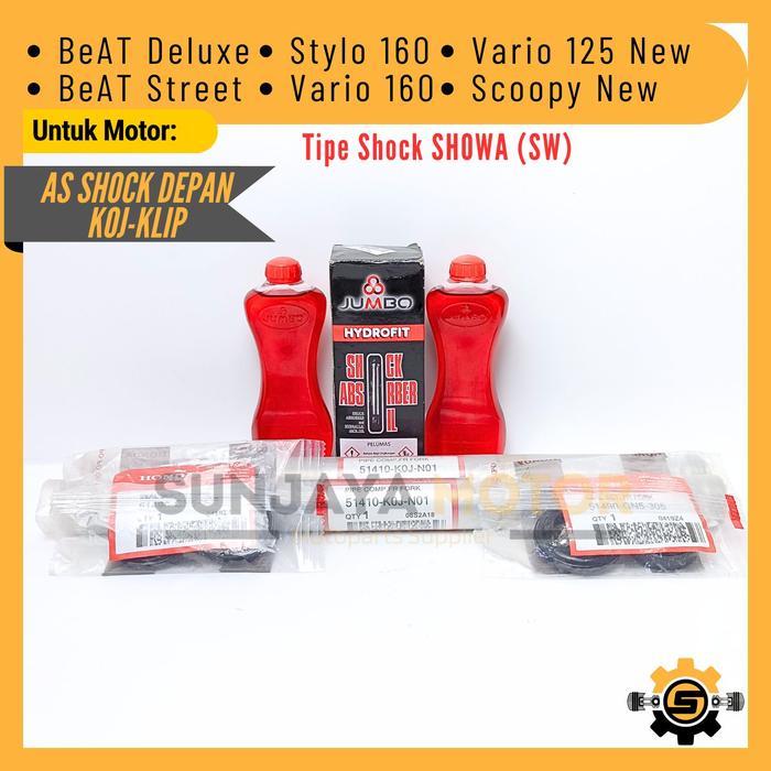 Jual Paket As Shock Depan Original Honda K0J Koj Pipa As Sok Beat ...