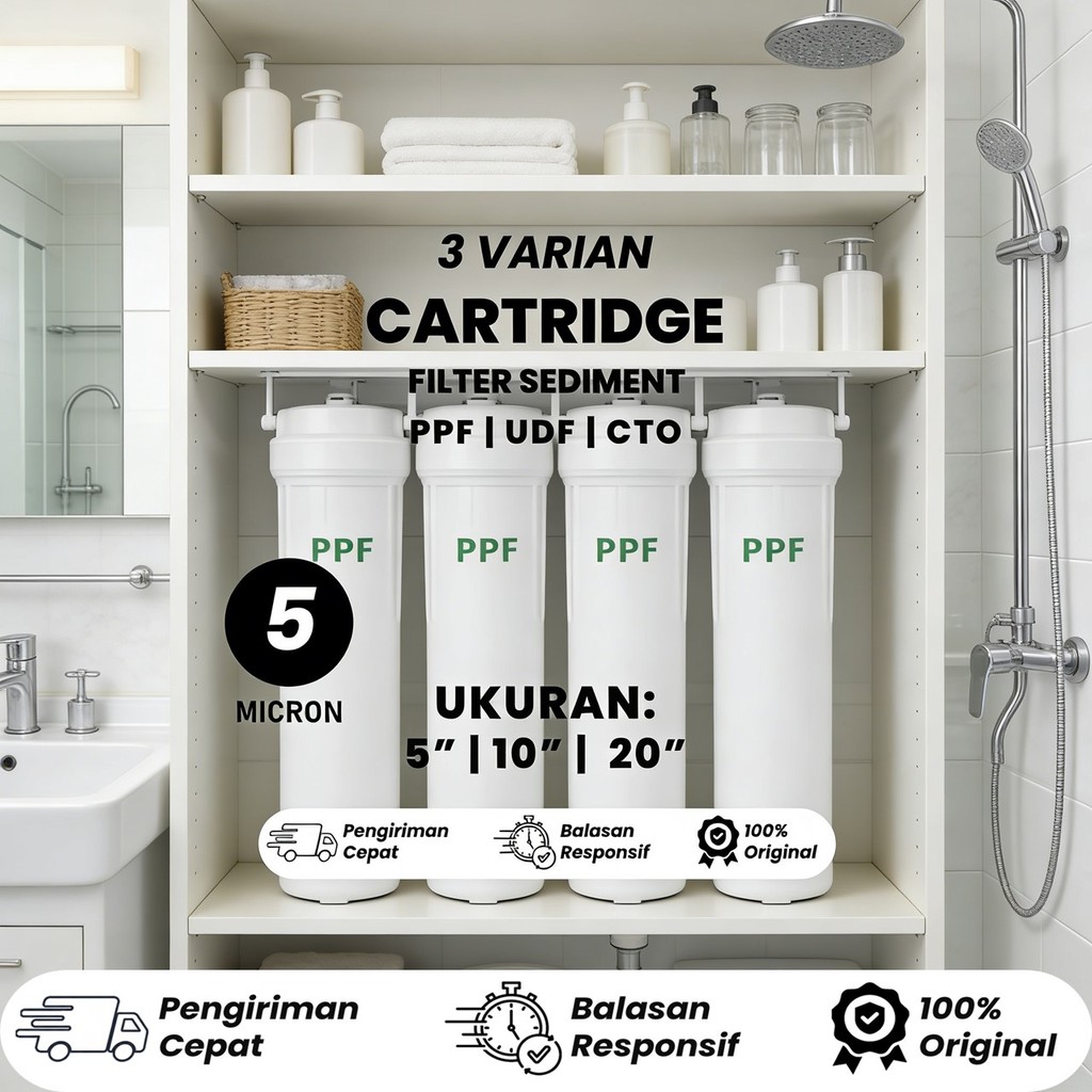 Jual Cartridge Filter / Sedimen Filter / Filter Air / Water Filter ...