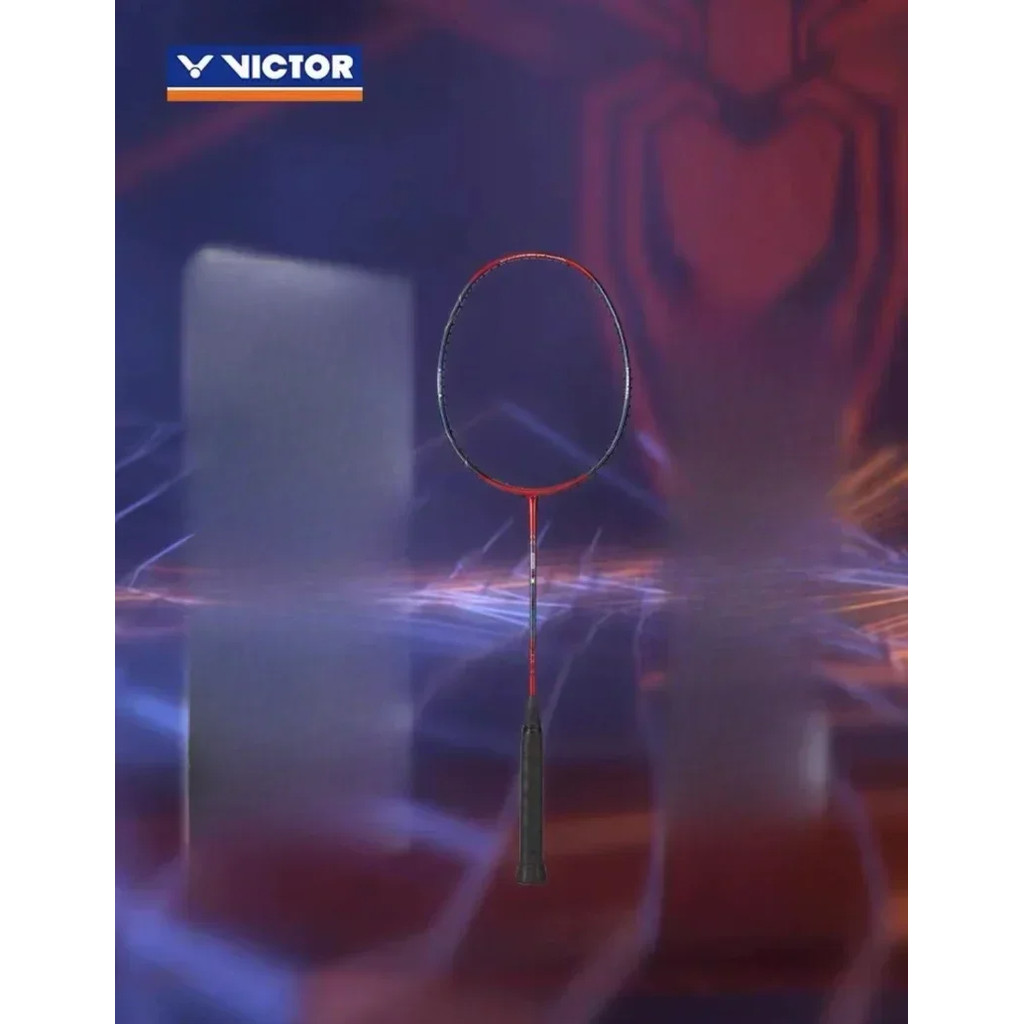 Jual New For Victor Victory Badminton Racket Single Shot Spider Red ...