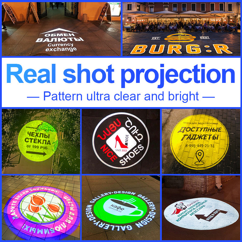 Jual Advertising projection light logo door head outdoor waterproof ...