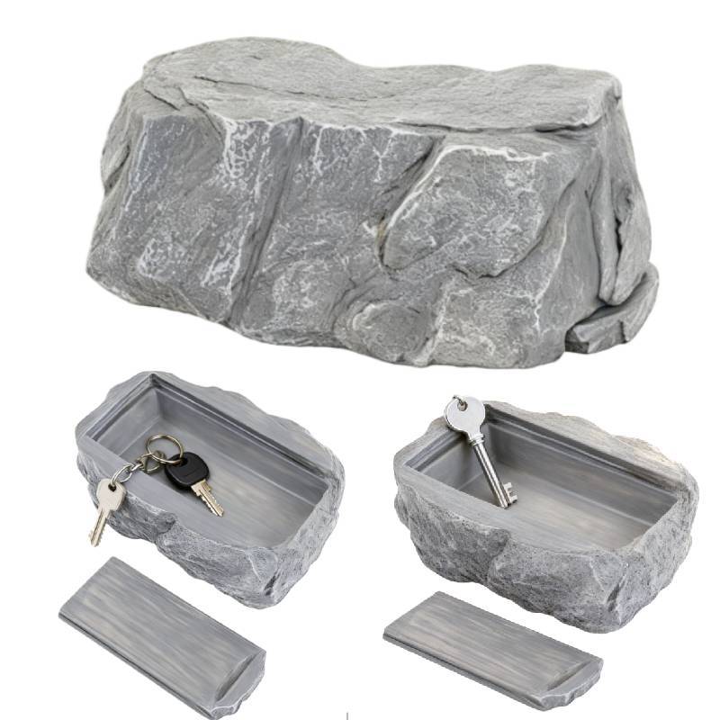 Jual Hide-A-Key Realistic Rock Key Holder, Weatherproof, Outdoor ...