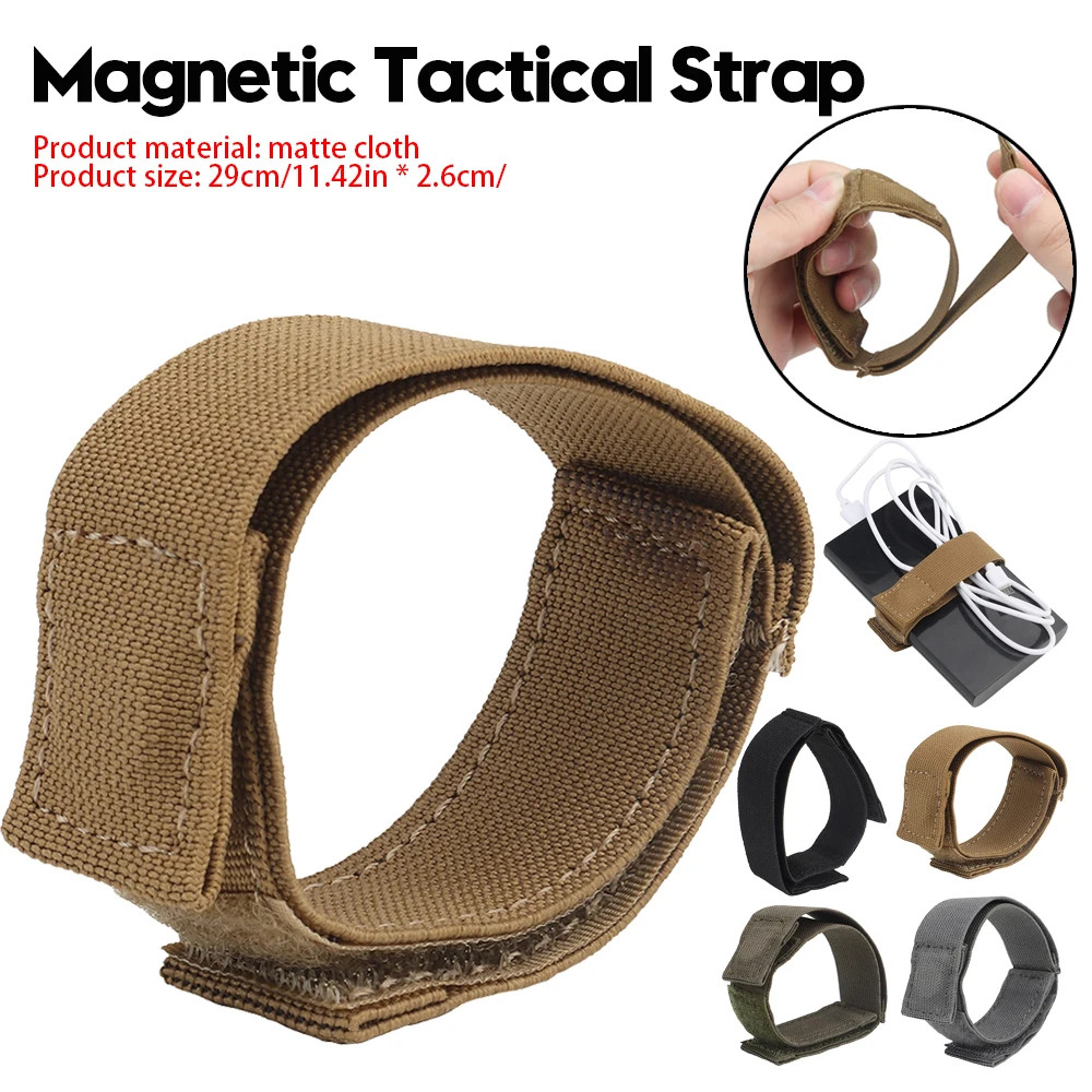 Jual Tactical Magnetic Sentry Strap Rifle Sling Keeper Sling Retention ...