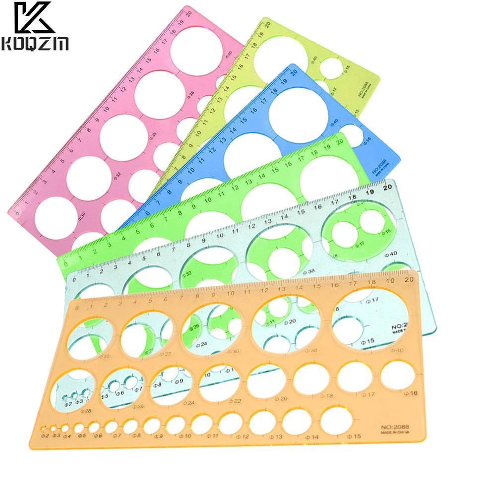 Jual Creat Diy Quilling Ruler Rulers Tool Circle Size Template Kit ...