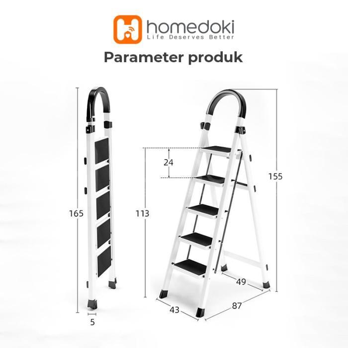 Jual Tangga Lipat Portable / Tangga Lipat Besi / Tangga Lipat Rumah ...