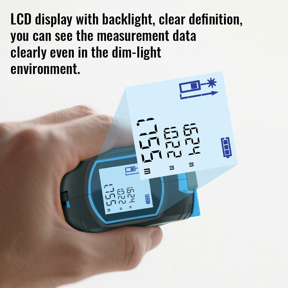 Jual 40M/60M Backlight Distance Meter Building Measurement Device 3 in ...