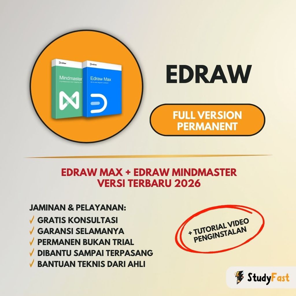 Jual Edraw Max + Edraw MindMaster 2026 Original Lifetime (WIN ...