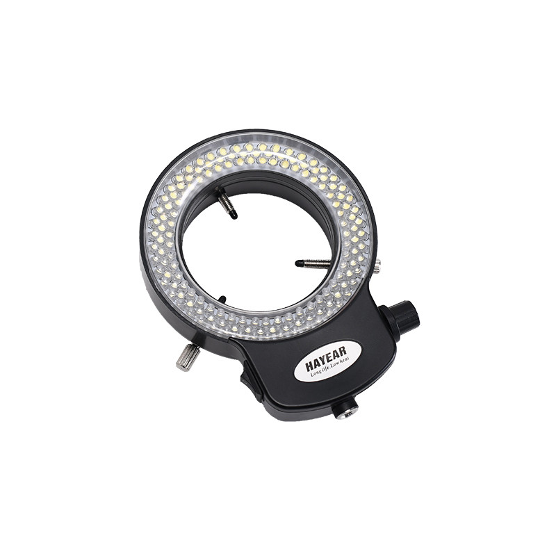 Jual NEW Adjustable Microscope Ring Light 6500K 144 LED Stereo ...