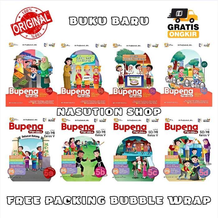 Jual BUKU BUPENA MERDEKA 5A 5B 5C 5D REVISI KELAS 5 SD/MI PENERBIT ...