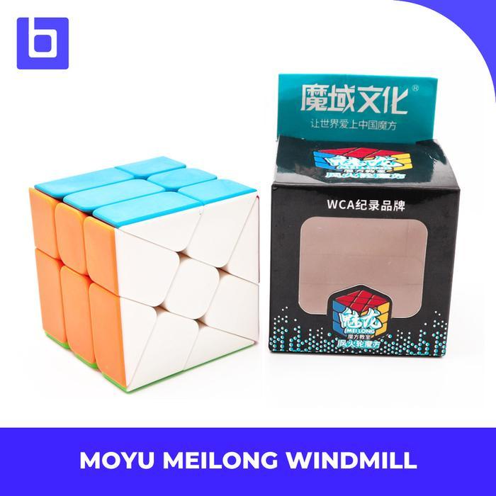 Jual Best Seller Cube 3X3 Moyu Meilong Windmill 3X3 Original ...