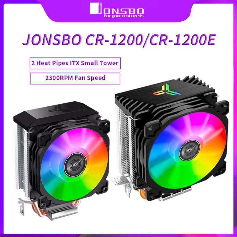 Jual Jonsbo CR1200 Pendingin Cpu 2 Pipa Panas Pendingin Prosesor Menara ...