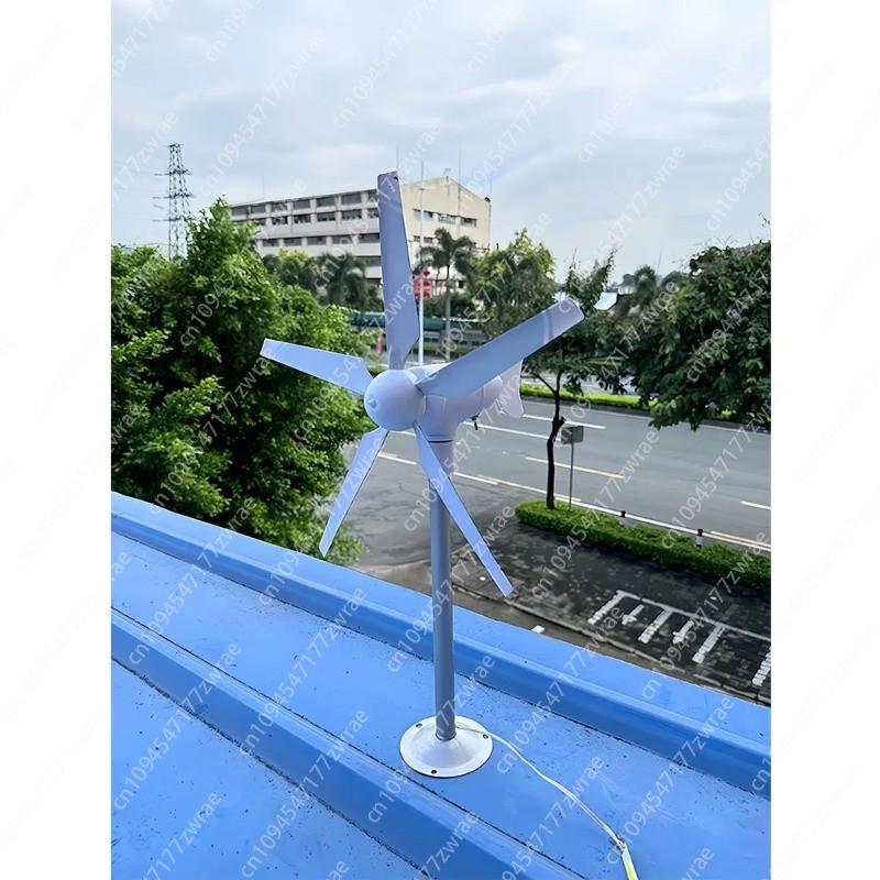 Jual 5-Leaf Miniature Wind Turbine Model, Three-Phase Permanent Magnet ...