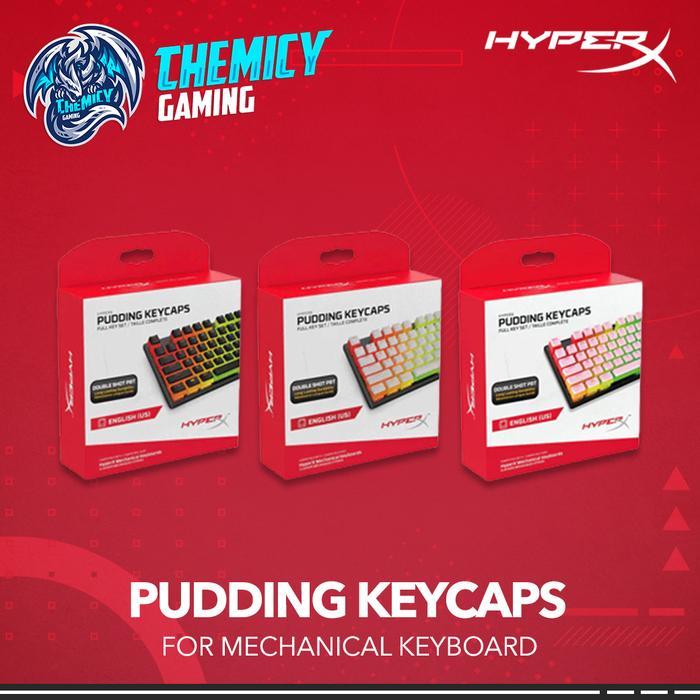 Jual HYPERX Double Shot Pudding Keycaps PBT for Mechanical Keyboard ...