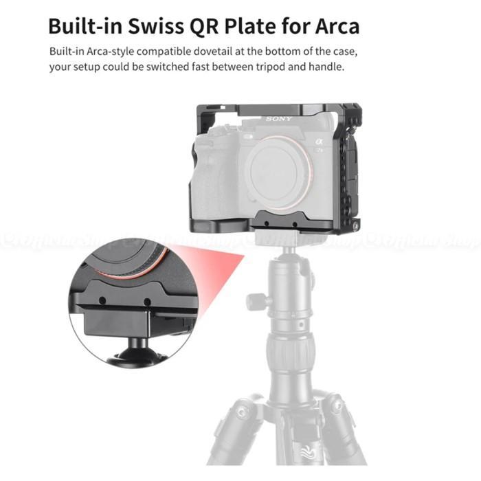 Jual HOP GRC-A7M4 CAGE RIG FOR SONY A7R4 A7M4 A7S3 A7IV PLATE METAL ...