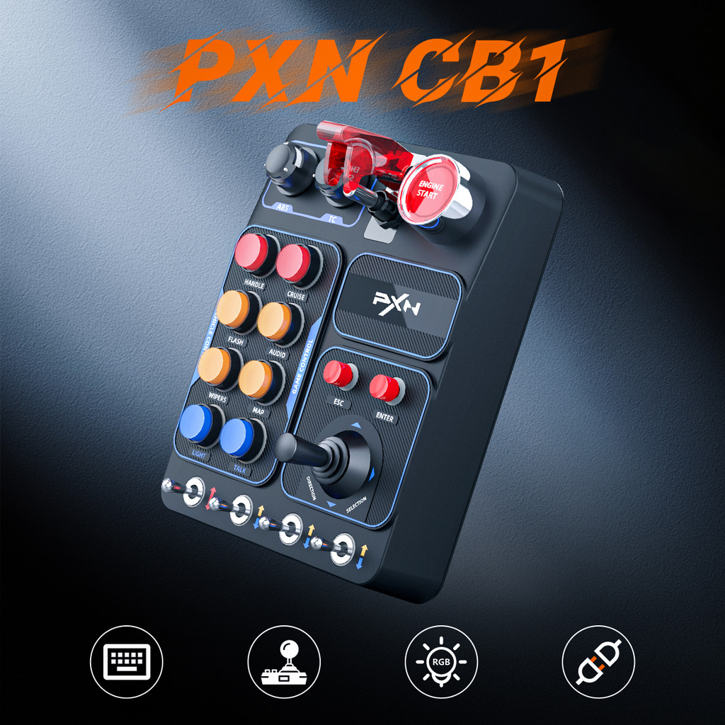 Jual Simulator Race Central Control Box Panel Pxn Cb1 Multifunctional ...