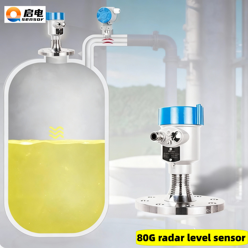 Jual 200C Radar Level Sensor RS485 4-20mA Hart Radar Level Meter for ...