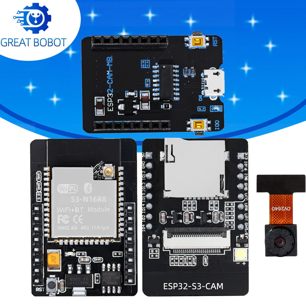 Jual ESP32-S3-N16R8 CAM Development Board WiFi+ Bluetooth Module With ...