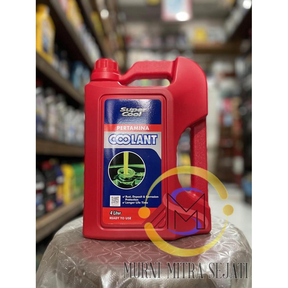 Jual Pertamina Coolant Cairan Air Radiator Super Cool 4 L | Shopee ...