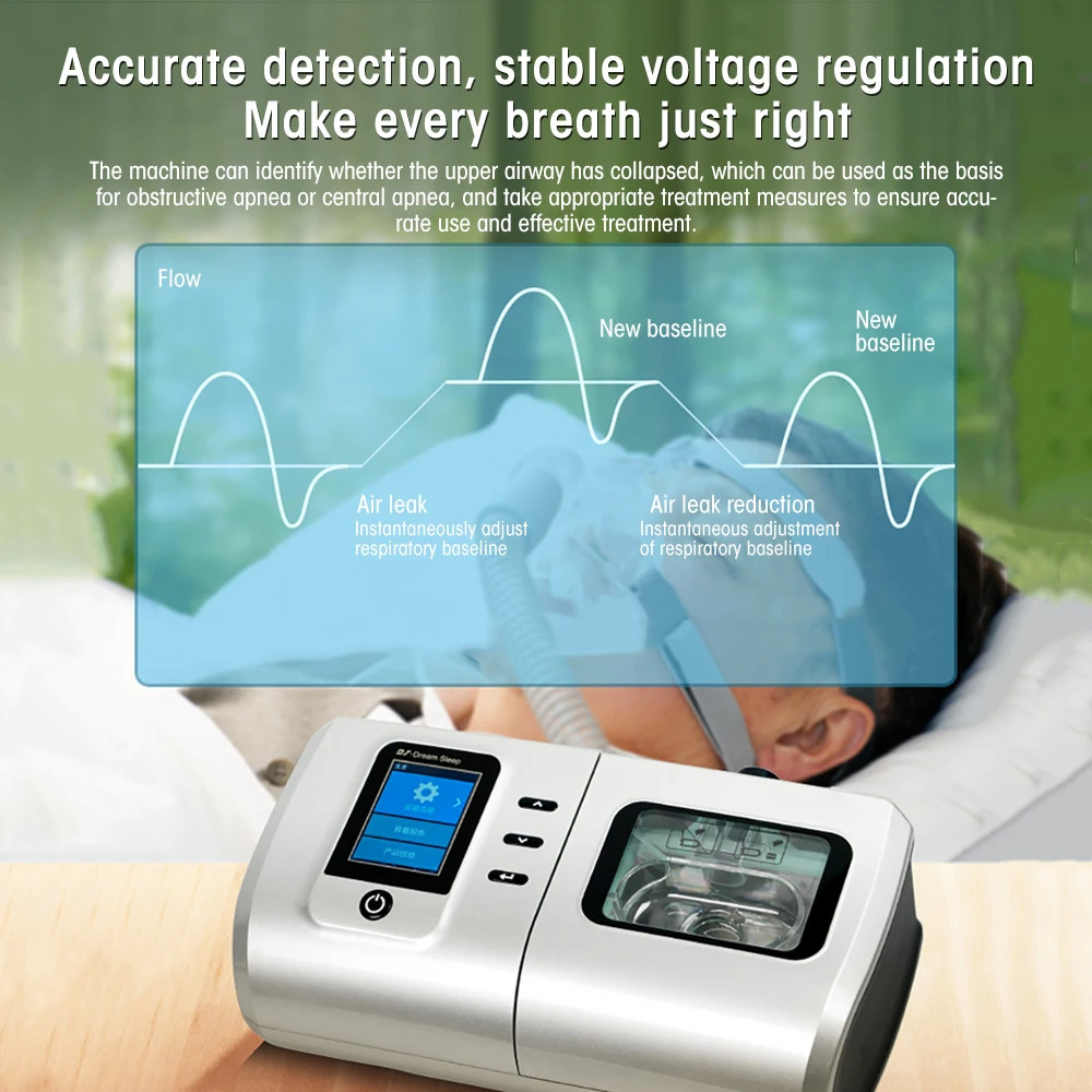 Jual DS6 AUTO CPAP Machine for Sleep Apnea Portable Travel Treat ...