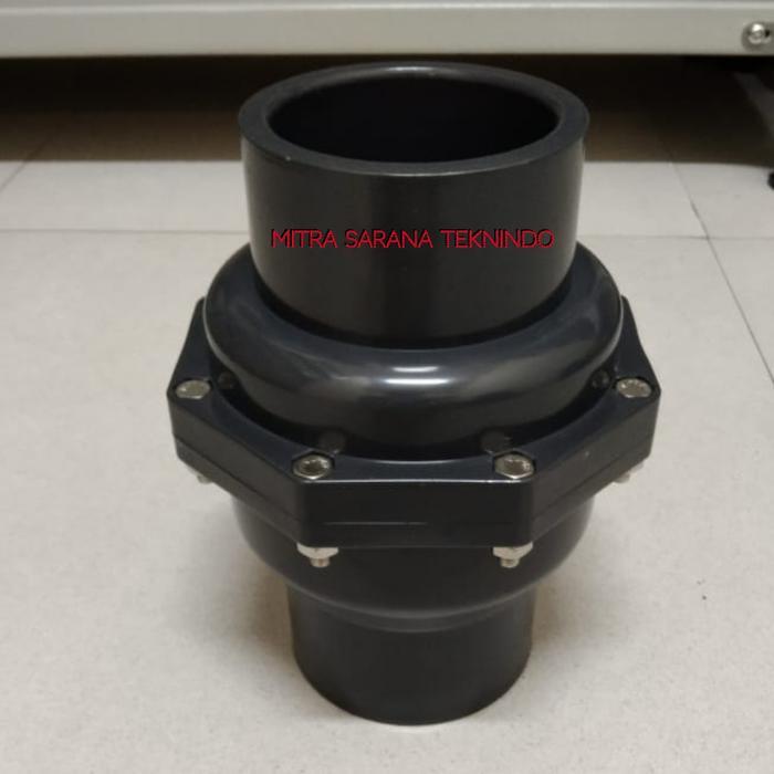 Jual Swing Check Valve Pvc 4 Inch Model Socket | Shopee Indonesia