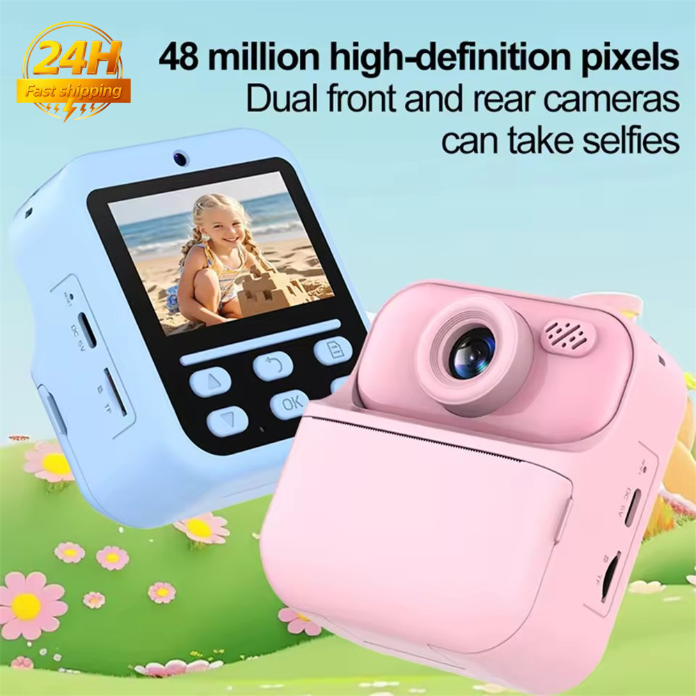 Jual Instant Print Camera HD Digital Camera 2.4'' Instant Photo ...
