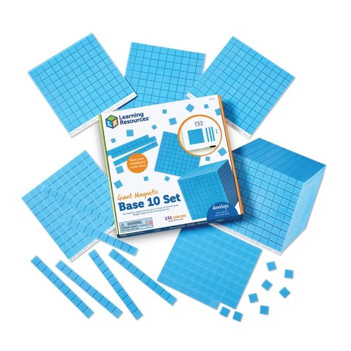 Jual SALE Learning Resources Giant Magnetic Base Ten Set Large Magnetic ...