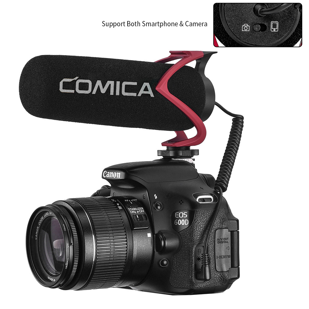 Jual COMICA CVM-V30 LITE Camera Shotgun Microphone Supercardioid ...