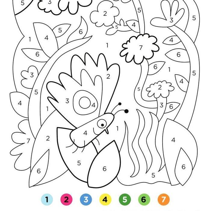 Jual 50 LEMBAR CODING MEWARNAI KODE ANGKA ANAK TK PAUD SD MENULIS BUKU ...