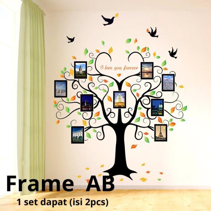 Jual WALLSTICKER WALL STICKER STIKER SETIKER DINDING POHON FOTO PHOTO ...