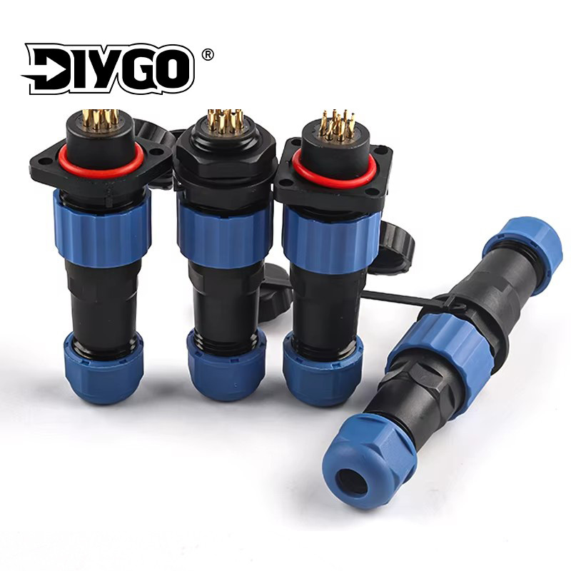 Jual PROMO HARI INI! 1PCS SP16 IP68 Waterproof connector cable ...
