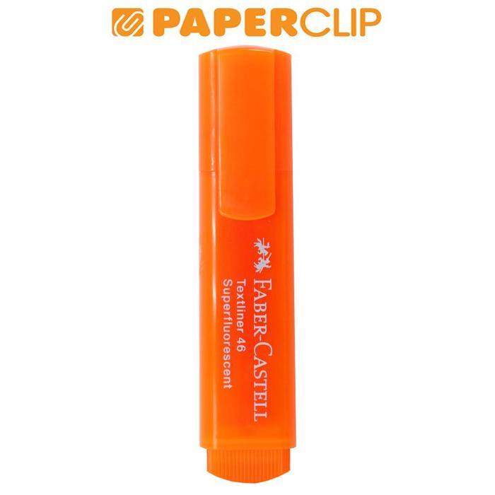 Jual Texliner / Highligter Faber Castell 154615 Orange | Shopee Indonesia