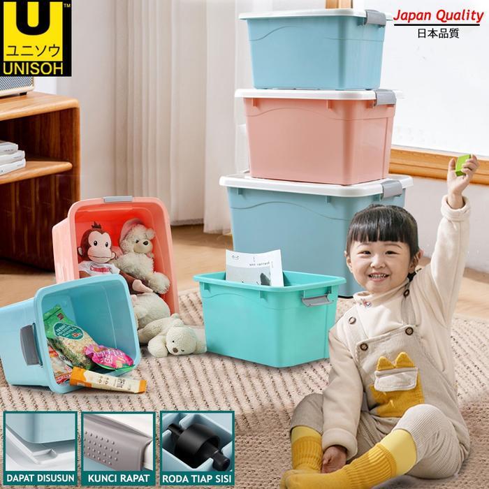 Jual ORIGINAL UNISOH Kotak Penyimpanan Storage Box Container Susun ...