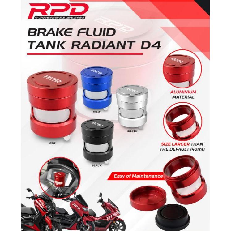 Jual Rpd Tabung Rem Aluminium Transparan Big Universal | Shopee Indonesia