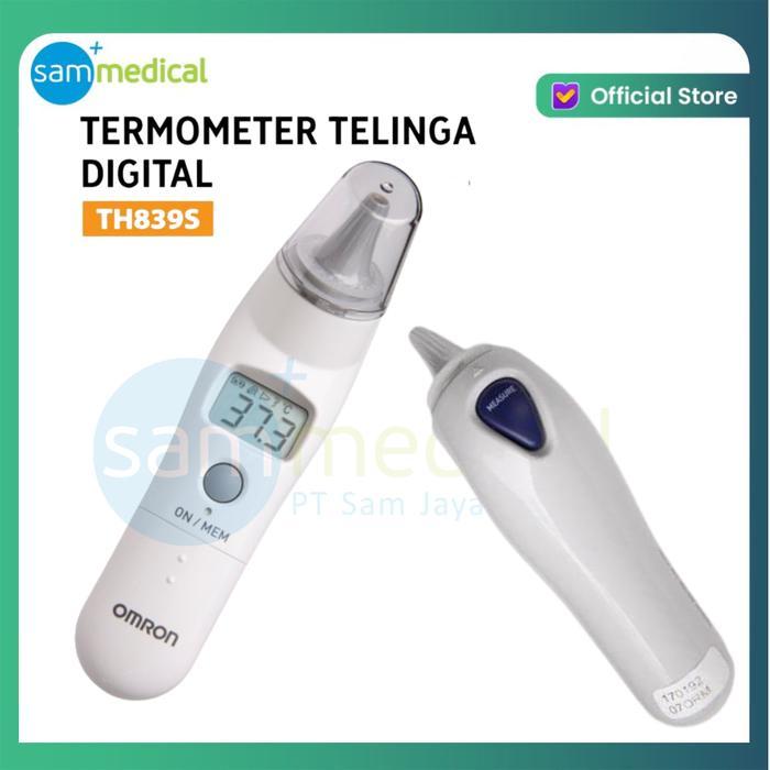 Jual Promo Omron Termometer Digital Telinga Th 839S / Alat Cek Suhu ...