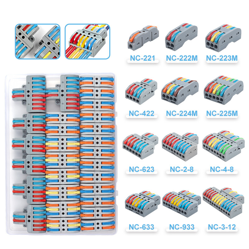 Jual New Quick Wiring Connectors Boxed Universal Compact Splitter ...