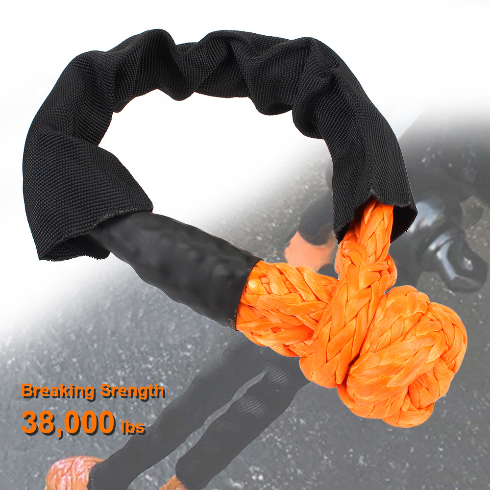 Jual Synthetic Fiber Off Road Towing Ropes for Vehicle Recovery Tow ...