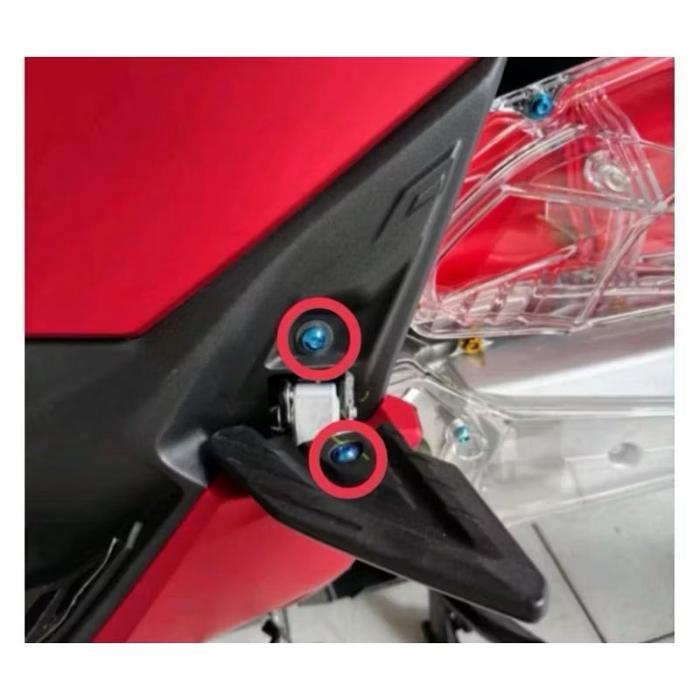 Jual BAUT TITANIUM STEP PCX 150 160 HARGA 2 BAUT | Shopee Indonesia