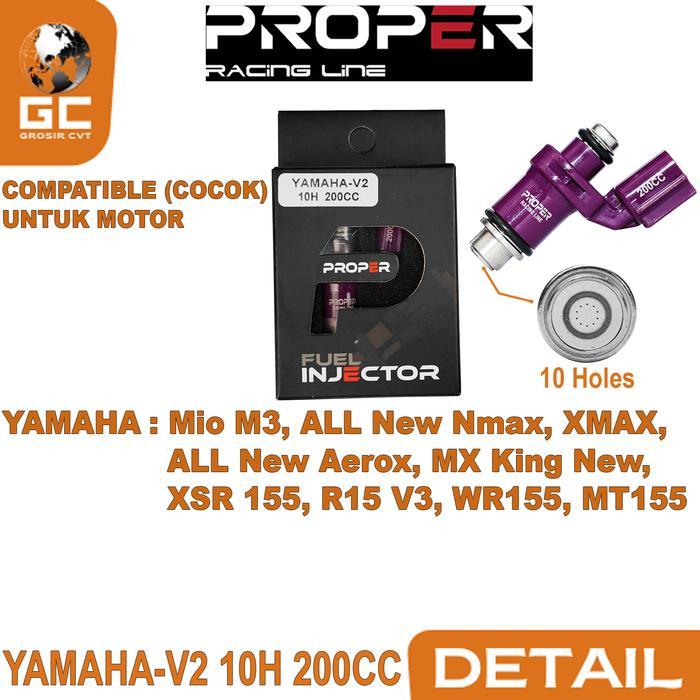 Jual INJEKTOR INJECTOR YAMAHA NMAX AEROX ALL NEW MIO M3 XMAX MX KING ...