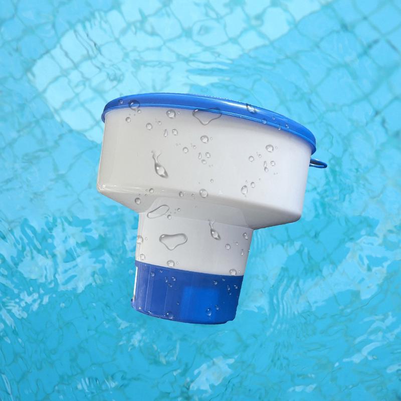 Jual Swimming Pool Floating Chlorine Dispenser With Tablets Water ...
