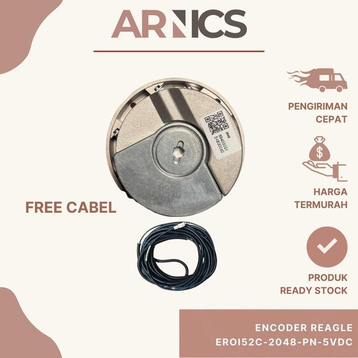 Jual Elevator Encoder Reagle Eroi52C-2048-Pn-5Vdc / Encoder Lift / Part ...