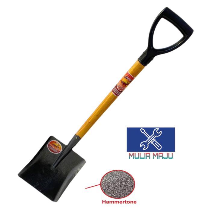 Jual Sekop Pasir Rata Buaya Hammertone Gagang Kayu Tebal | Shopee Indonesia