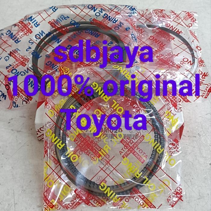 Jual Ring Seher Piston Std Yaris / Vios Limo Gen 1 Gen 2 Gen 3 1Nz-2Nz ...