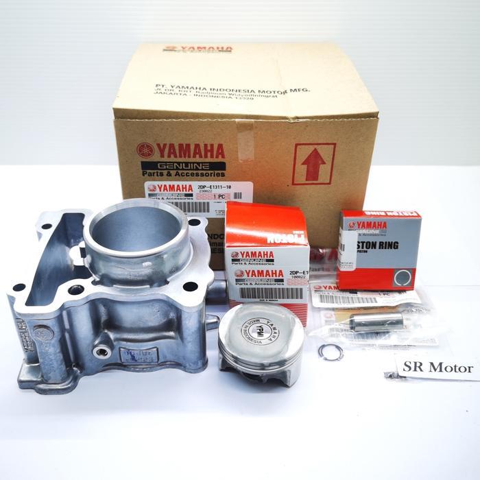 Jual Boring Blok Block Seher Piston Kit N Max Nmax Aerox 155 Original ...