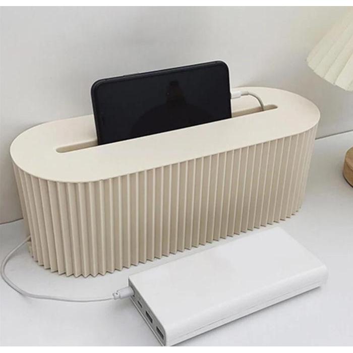 Jual Organizer Kabel Cable Management Box kotak tempat penyimpanan ...
