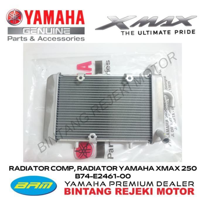 Jual RADIATOR COMP, RADIATOR YAMAHA XMAX 250 B74-E2461-00 | Shopee ...