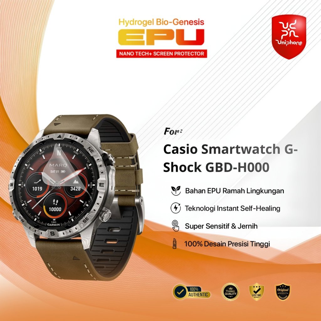 Jual UniPhon BIO-HYDRO EPU Hydrogel Display Protector for Casio ...